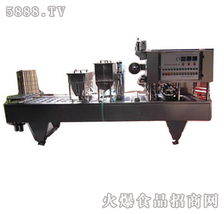 八寶粥灌裝封口機現面向全國招商 溫州龍灣永興齊力食品機械廠