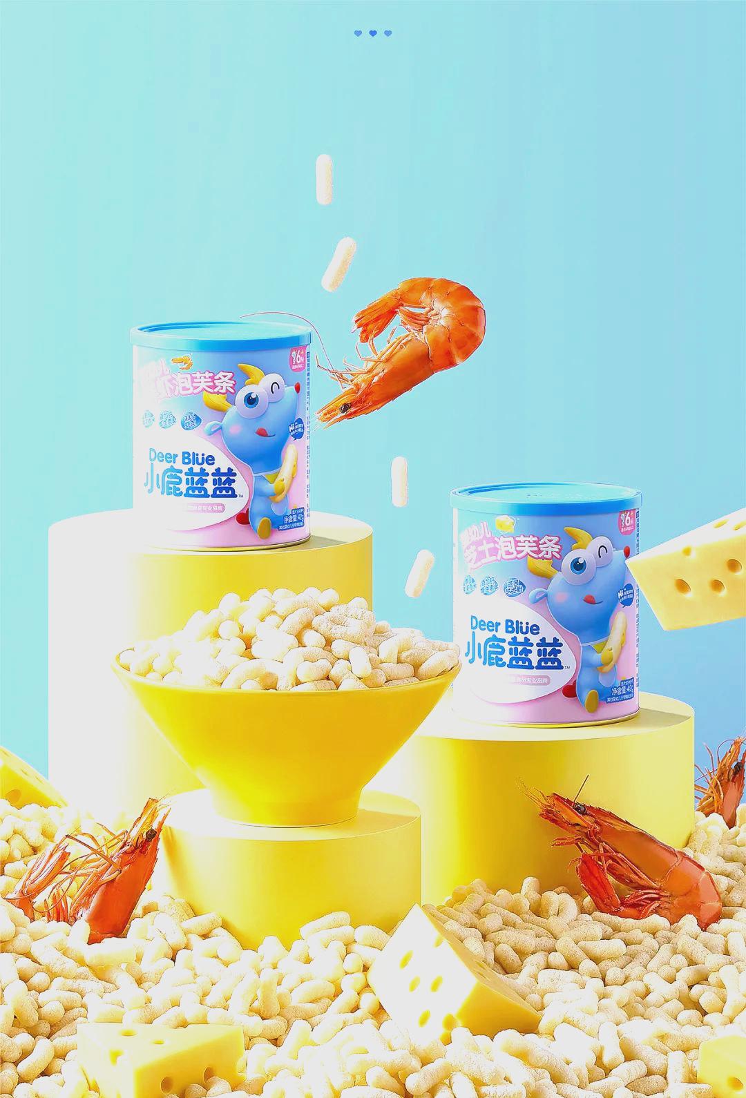 小鹿藍藍:創意嬰童食品品牌的核心理念與設計風格
