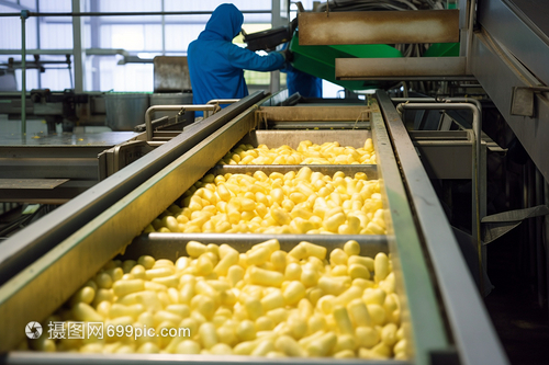 食品加工廠生產線